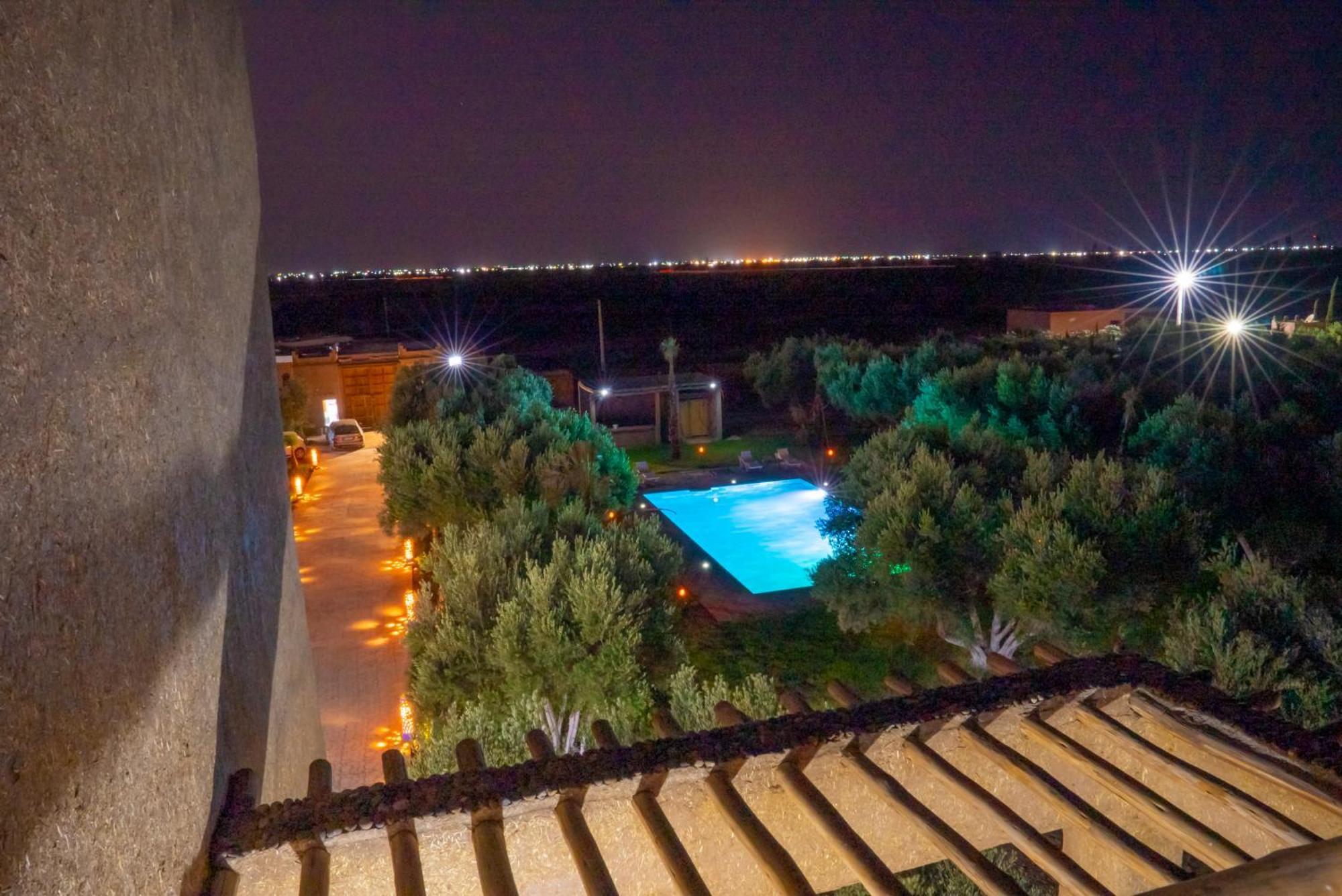 Riad Al Maktoub Maison D'Hotes Ecologique Marrakesh Exterior foto